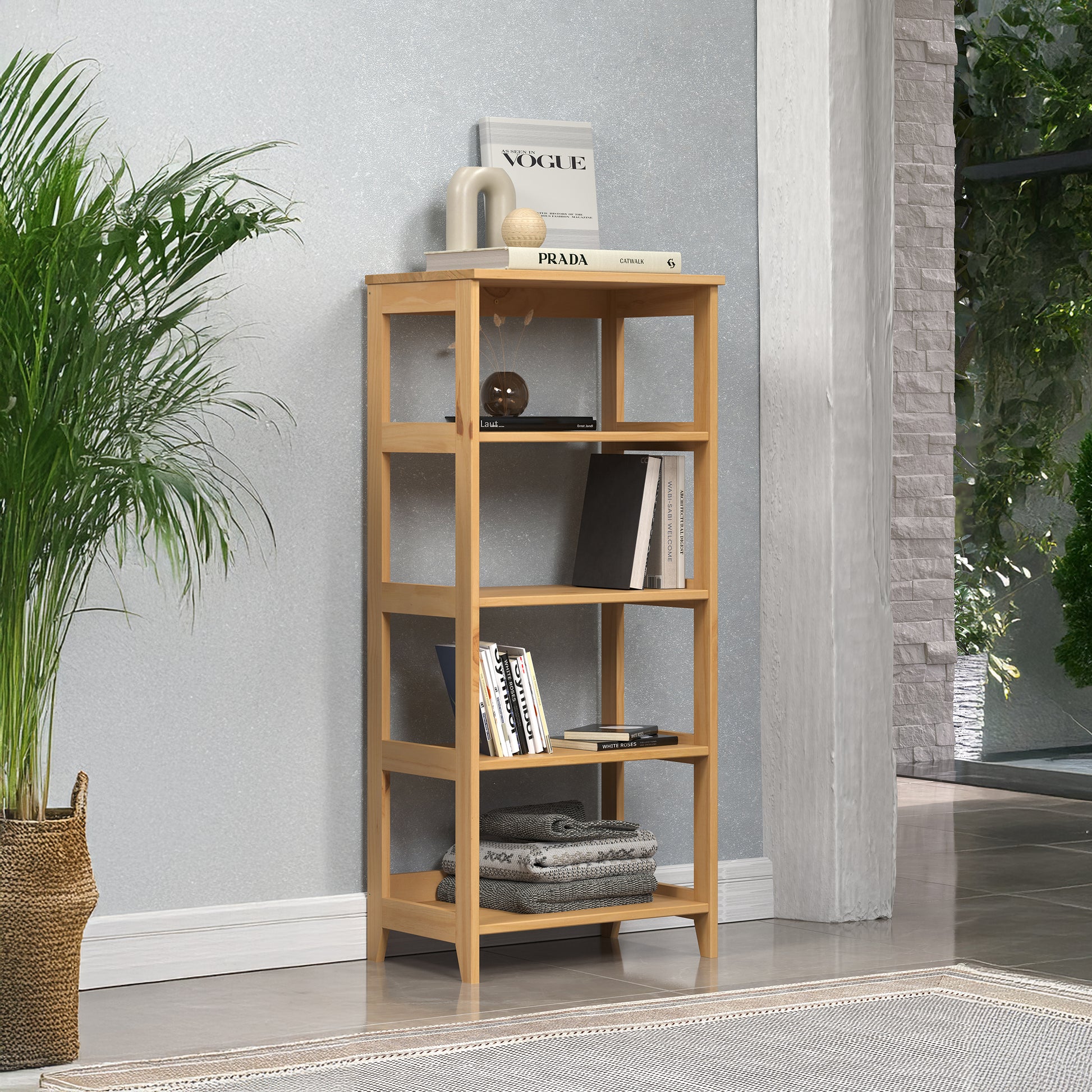 Arona 4 Tier Shelf Unit