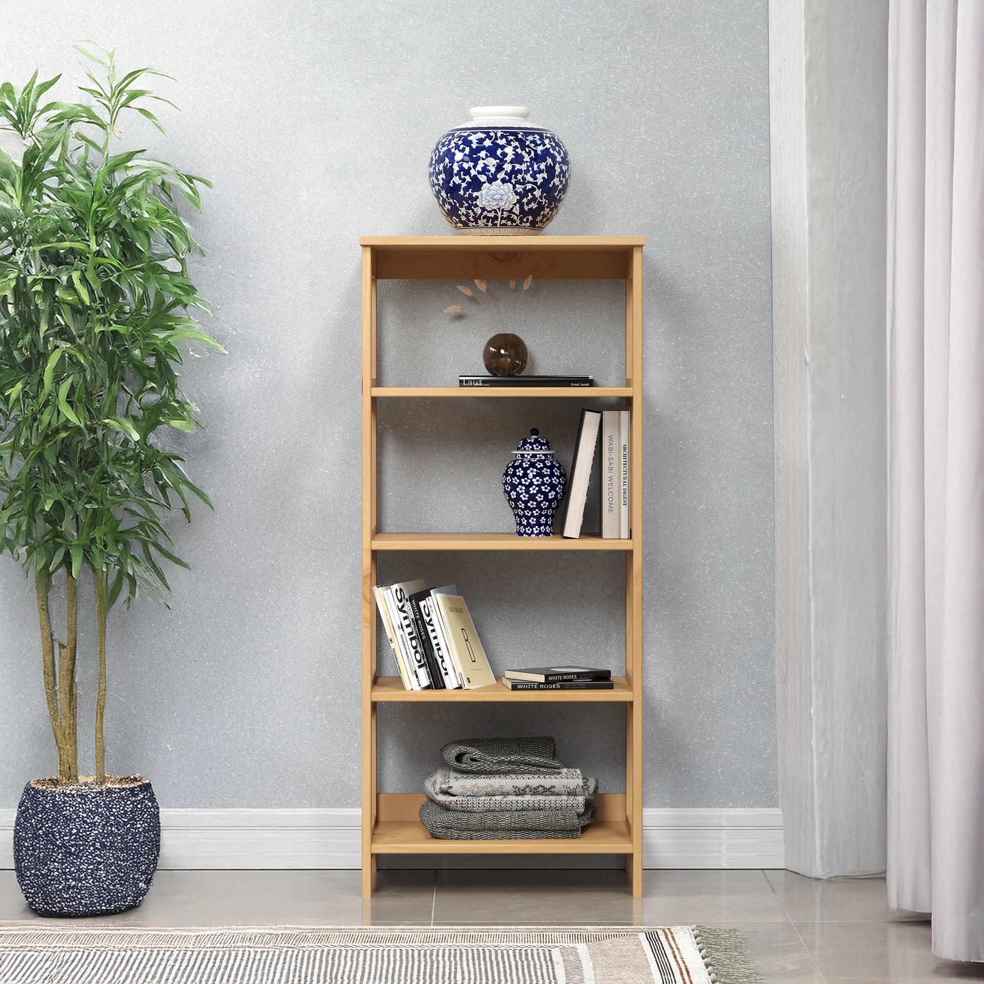 Arona 4 Tier Shelf Unit