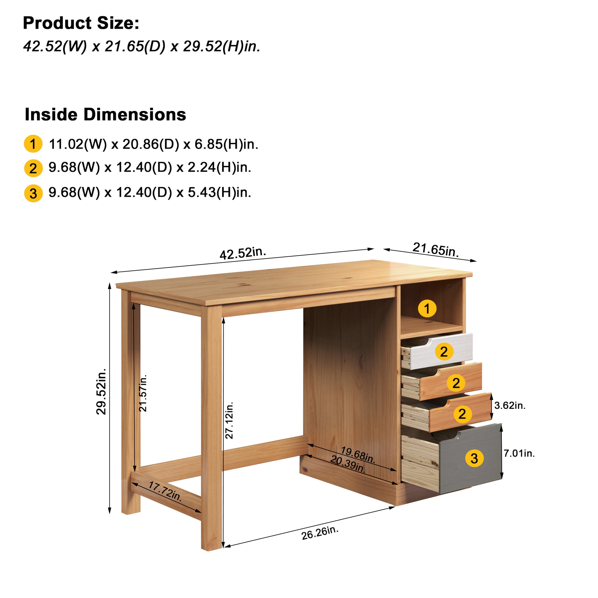 Mestre Writing Desk