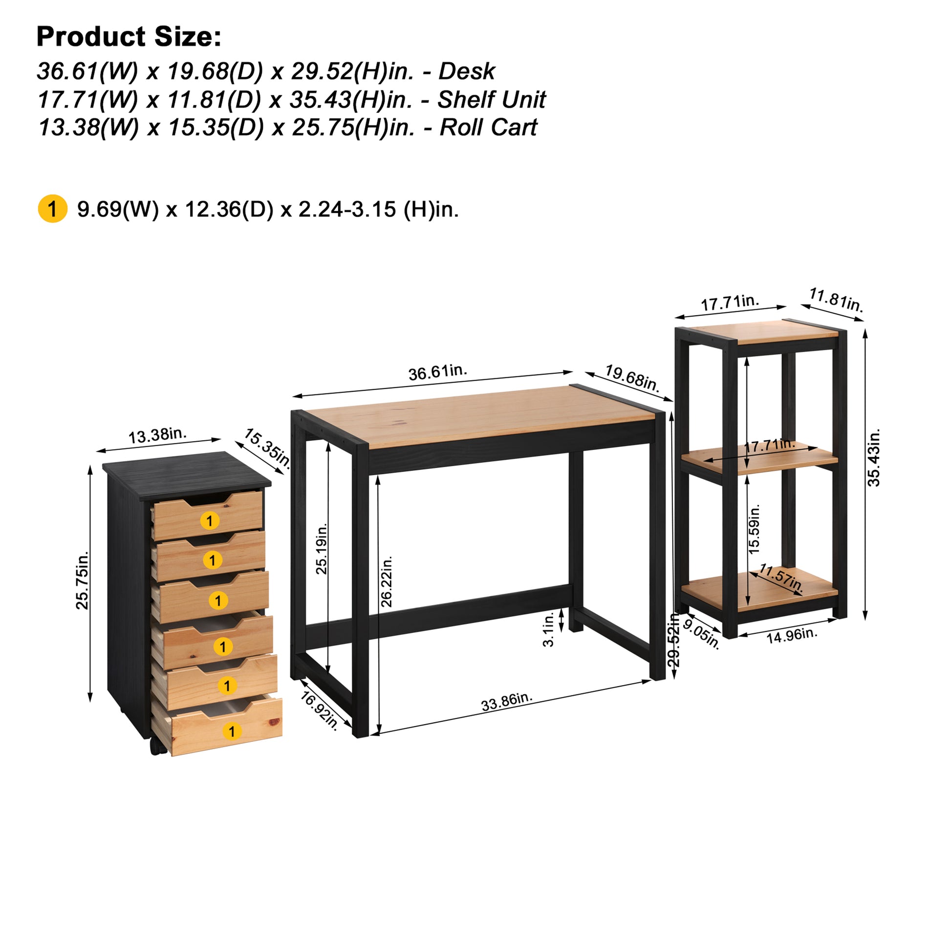 Torriana Office Set