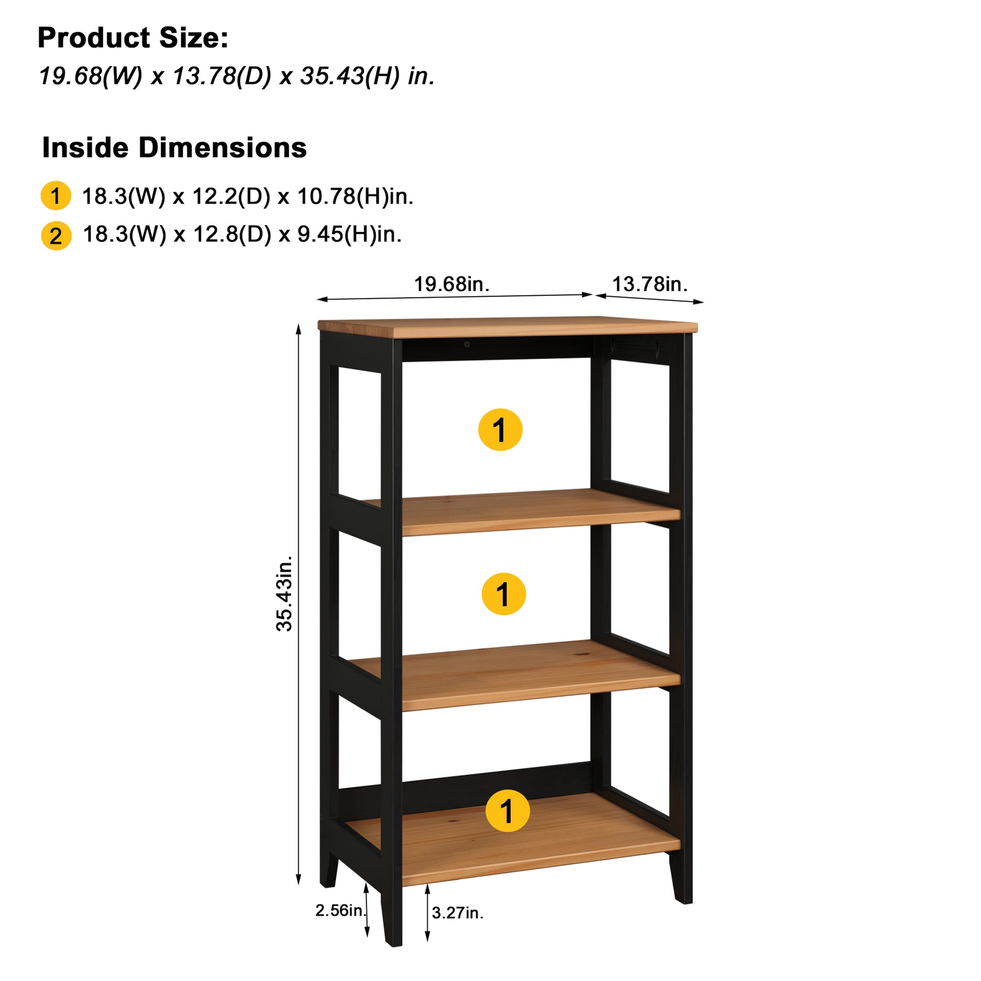 Streamline 3 Tier Shelf