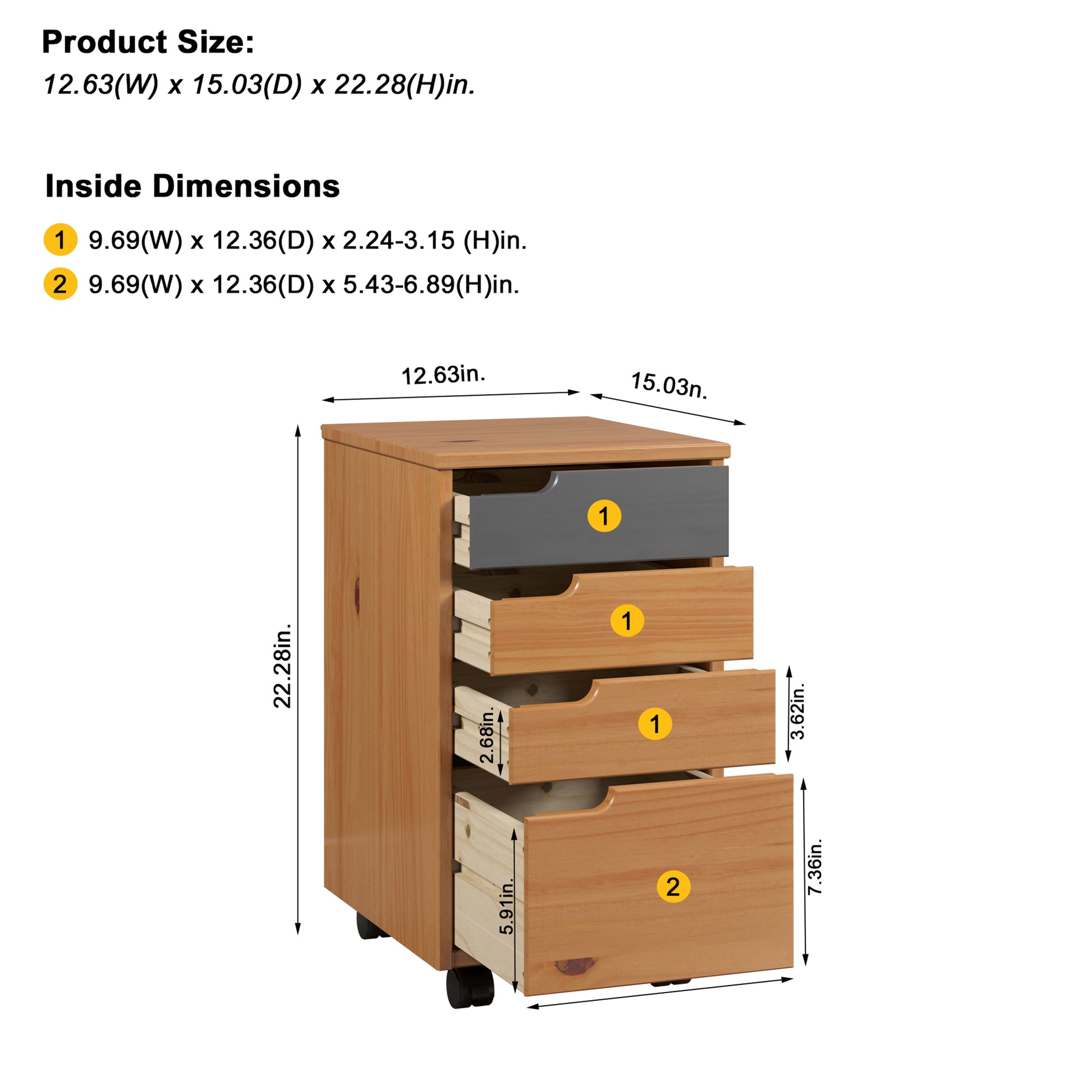 Mestre Roll Cart