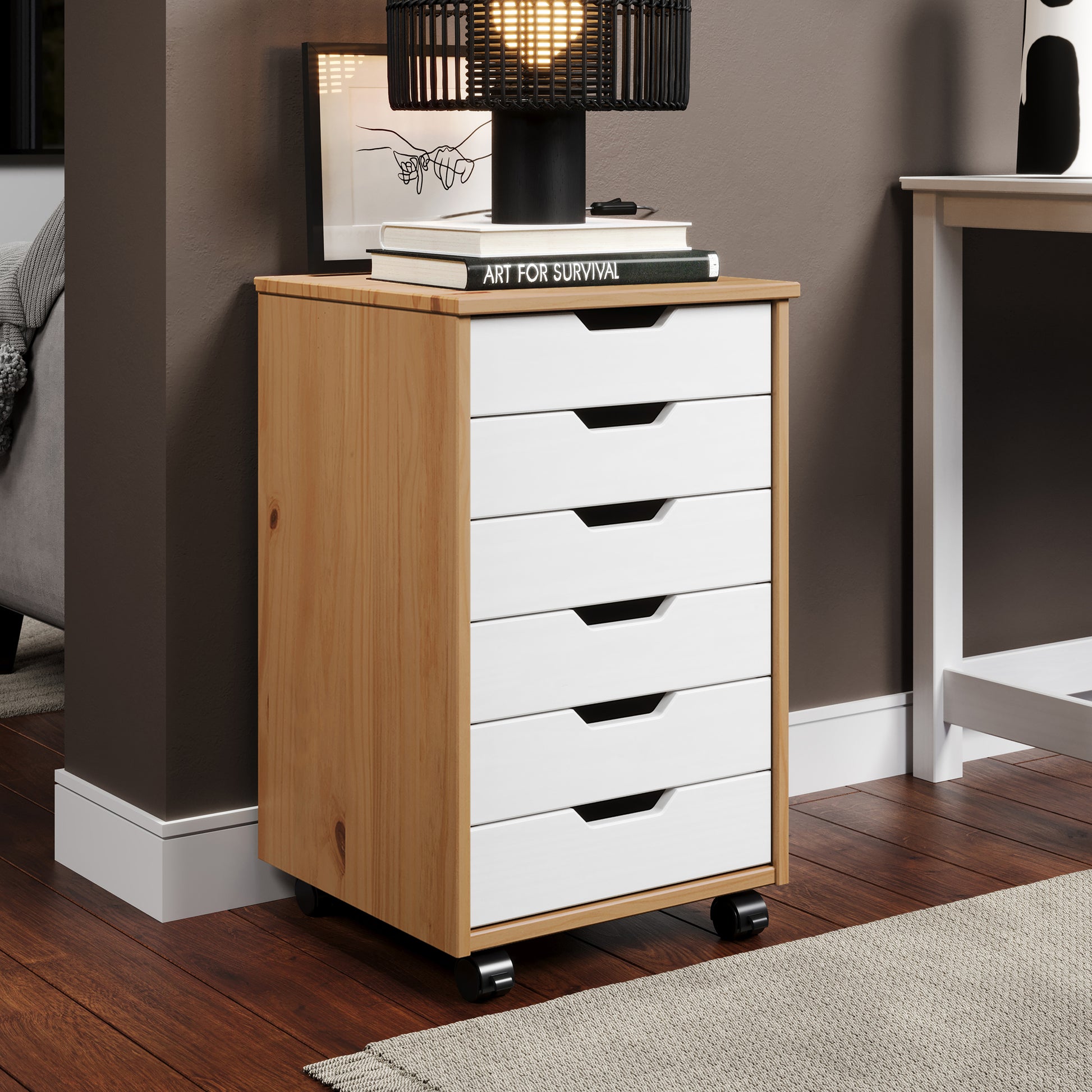 Omnia Wide Roll Cart